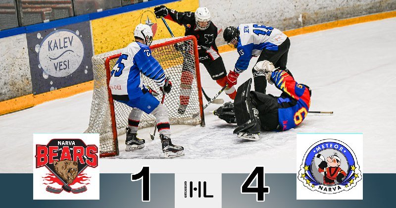HK NARVA BEARS – HK METEOR 1:4