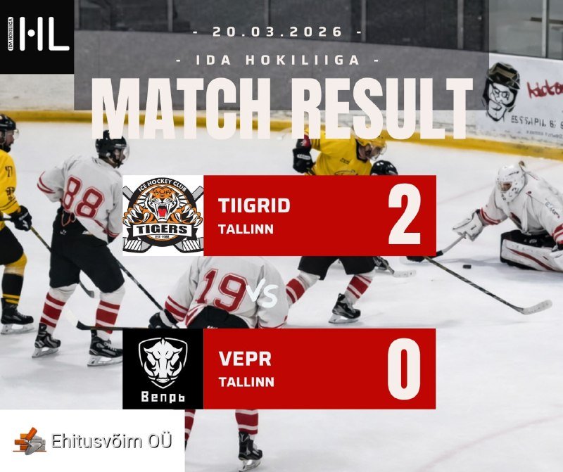TALLINNA TIIGRID – HC VEPR 2:0