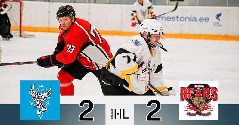 HK VVS – HK NARVA BEARS 2:2